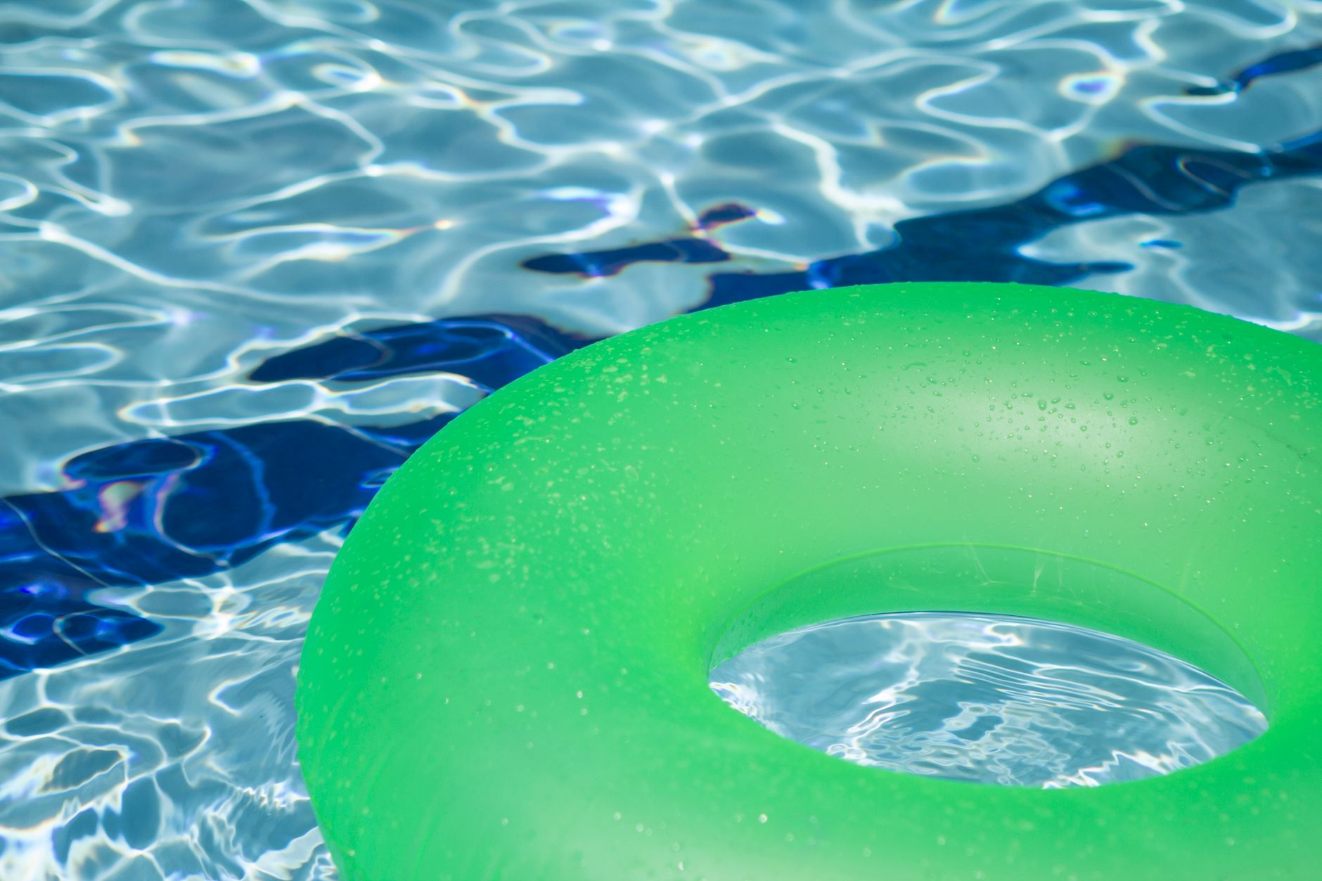 piscine eau verte